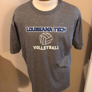 Louisiana Tech volleyball shirt Nike XL